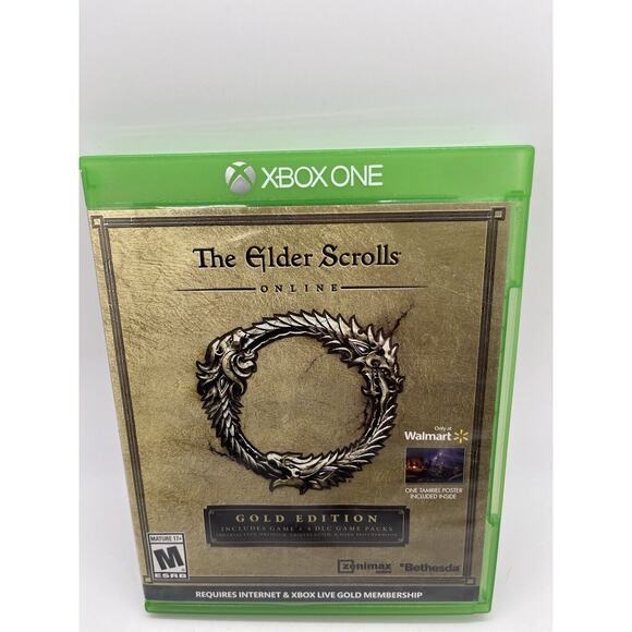 Elder Scrolls Online: Gold Edition (Microsoft Xbox One, 2016) - TESTED - Picture 1 of 8